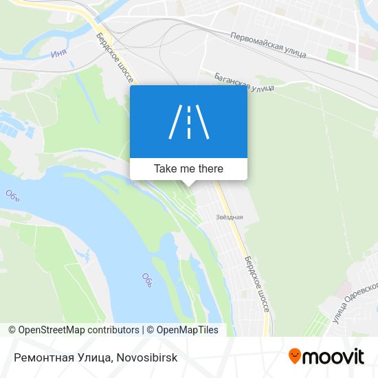 Ремонтная Улица map