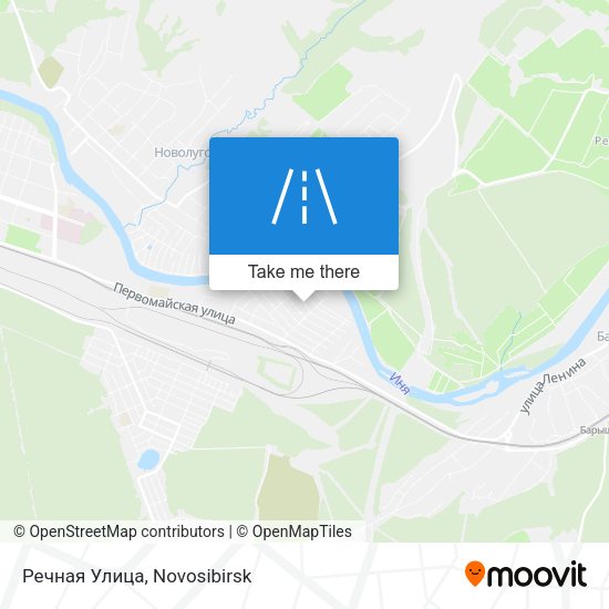 Речная Улица map