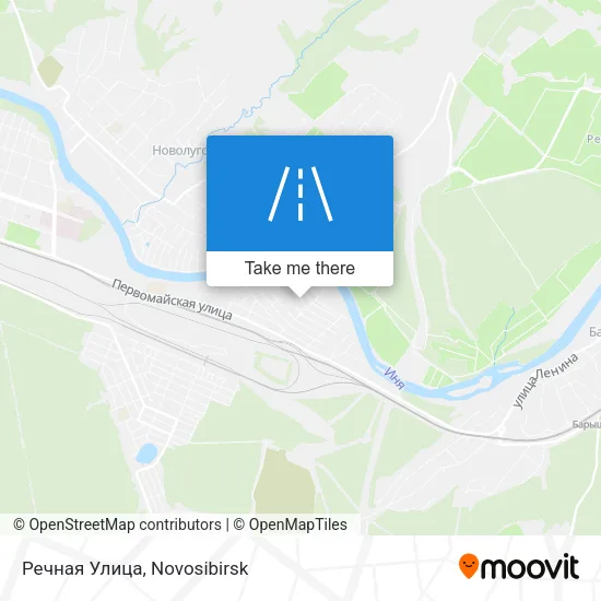 Речная Улица map