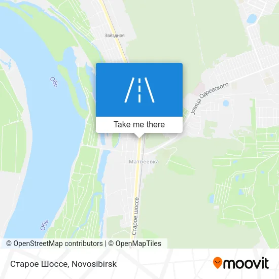 Старое Шоссе map