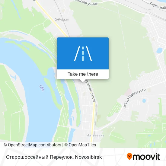 Старошоссейный Переулок map