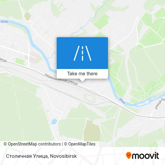 Столичная Улица map