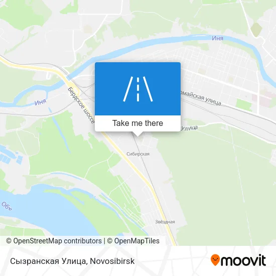 Сызранская Улица map