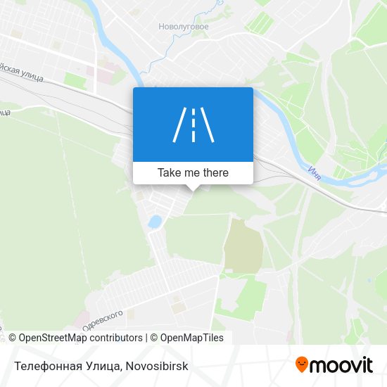 Телефонная Улица map