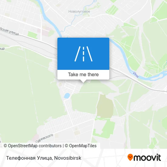 Телефонная Улица map