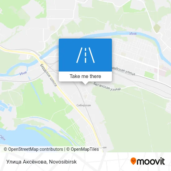 Улица Аксёнова map