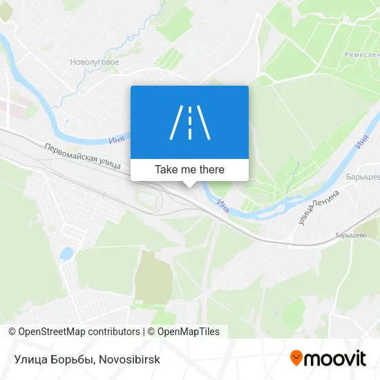 Улица Борьбы map