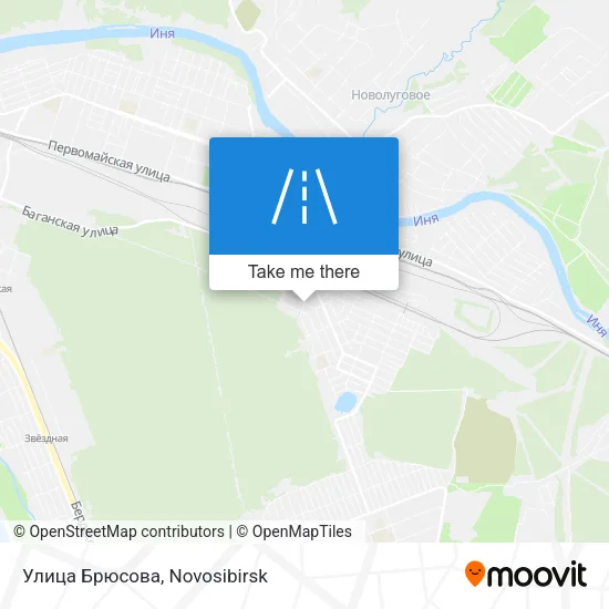 Улица Брюсова map