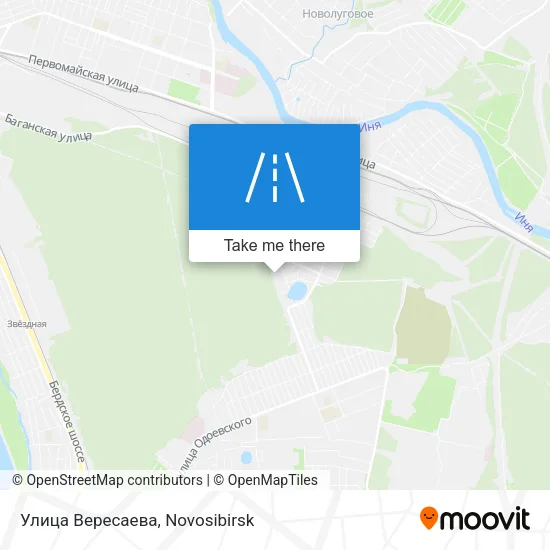 Улица Вересаева map
