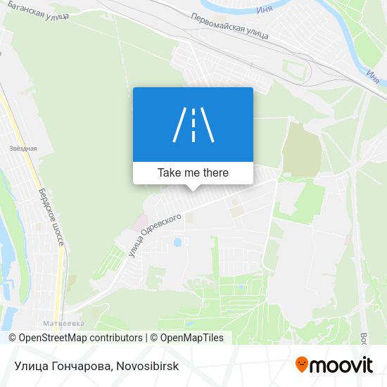 Улица Гончарова map