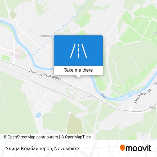 Улица Комбайнёров map