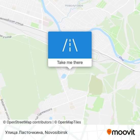 Улица Ласточкина map
