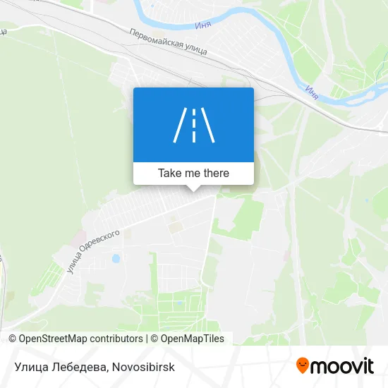 Улица Лебедева map