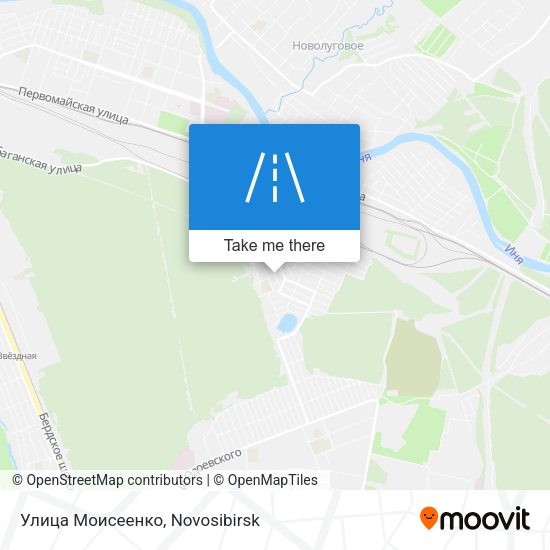 Улица Моисеенко map