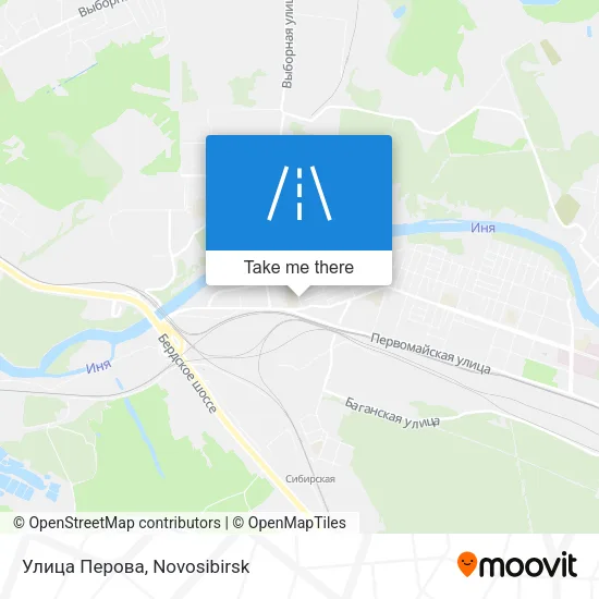 Улица Перова map
