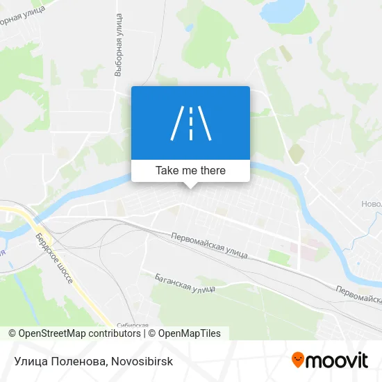 Улица Поленова map
