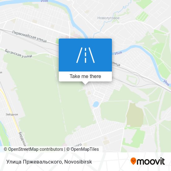 Улица Пржевальского map