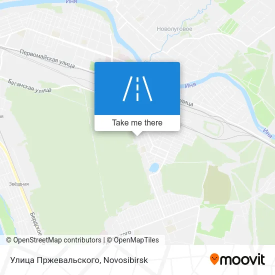 Улица Пржевальского map