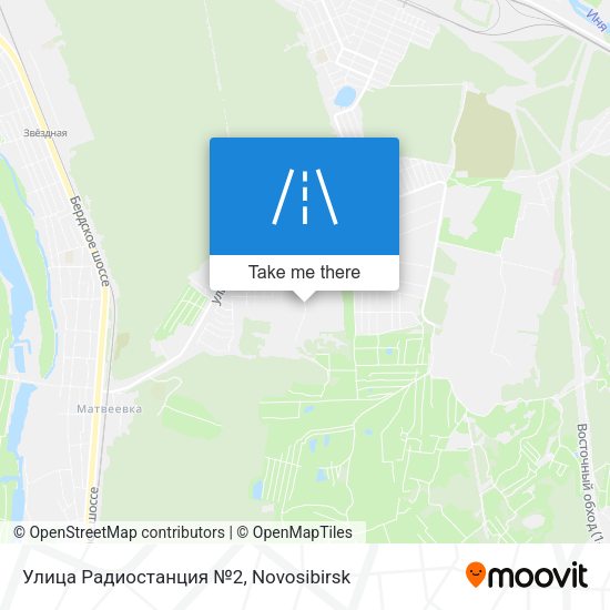 Улица Радиостанция №2 map