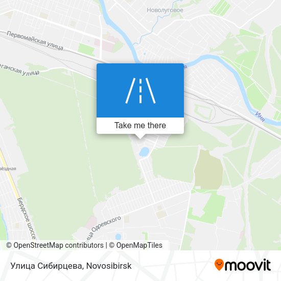 Улица Сибирцева map