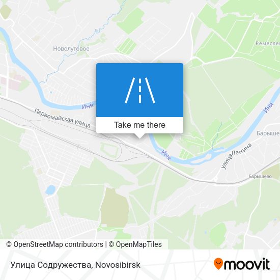Улица Содружества map