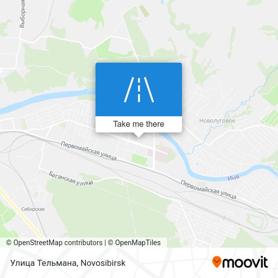 Улица Тельмана map