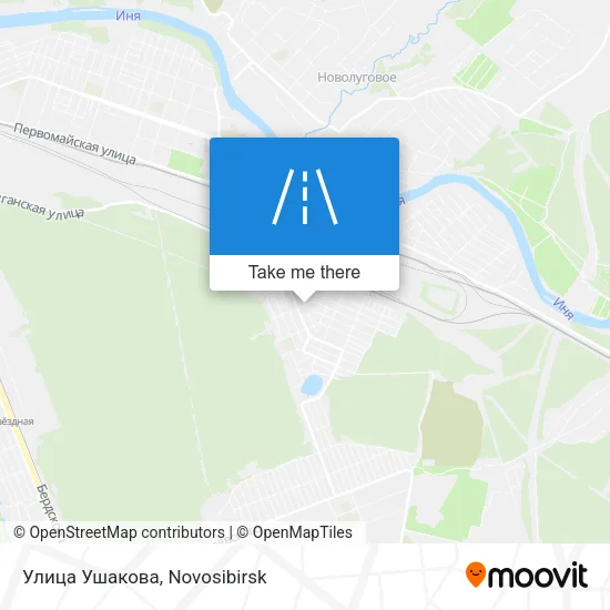 Улица Ушакова map