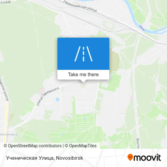 Ученическая Улица map