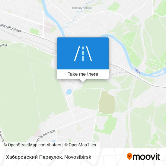 Хабаровский Переулок map