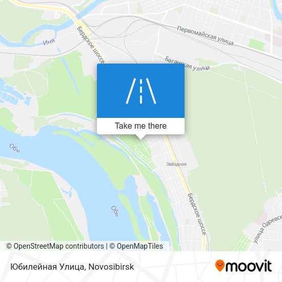 Юбилейная Улица map