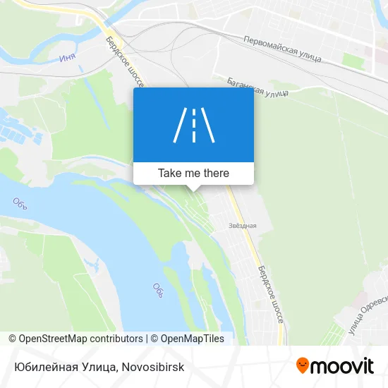 Юбилейная Улица map