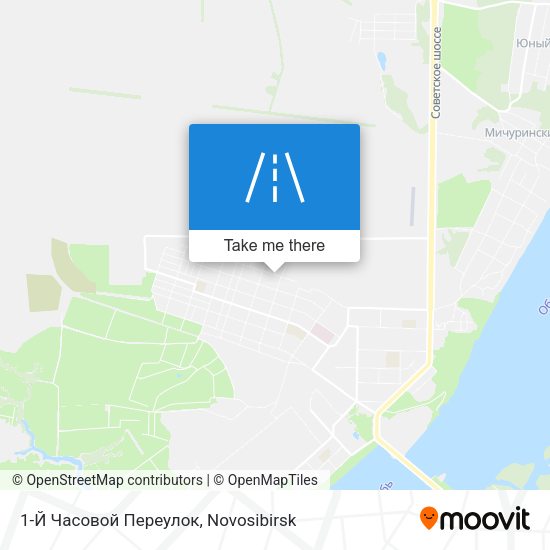 1-Й Часовой Переулок map