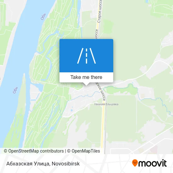 Абхазская Улица map