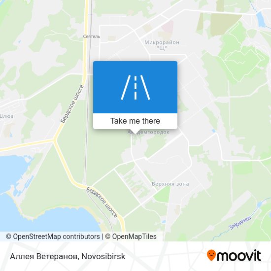 Аллея Ветеранов map