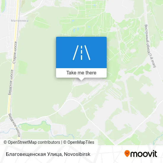 Благовещенская Улица map