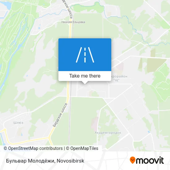Бульвар Молодёжи map