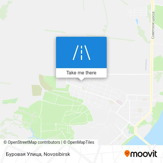 Буровая Улица map