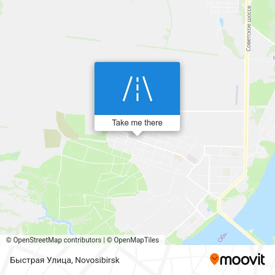 Быстрая Улица map
