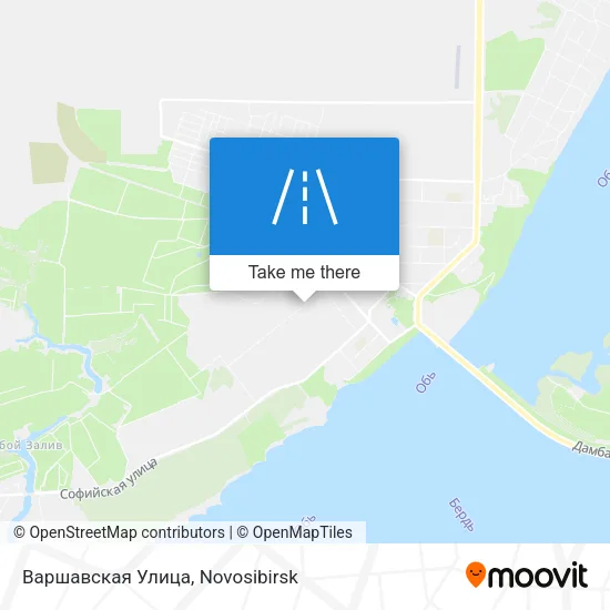 Варшавская Улица map