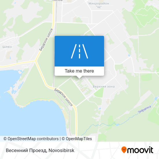 Весенний Проезд map