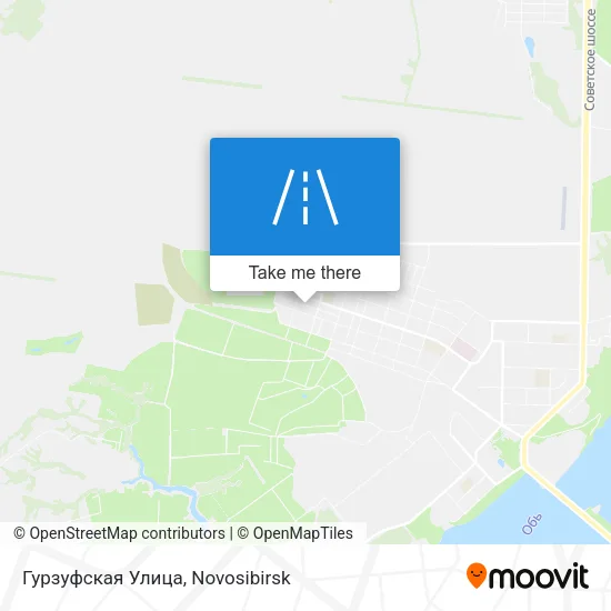 Гурзуфская Улица map