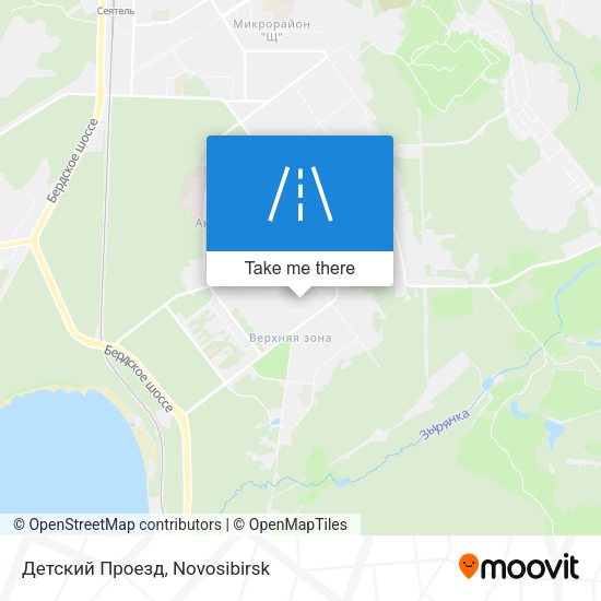 Детский Проезд map