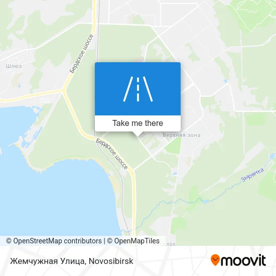 Жемчужная Улица map