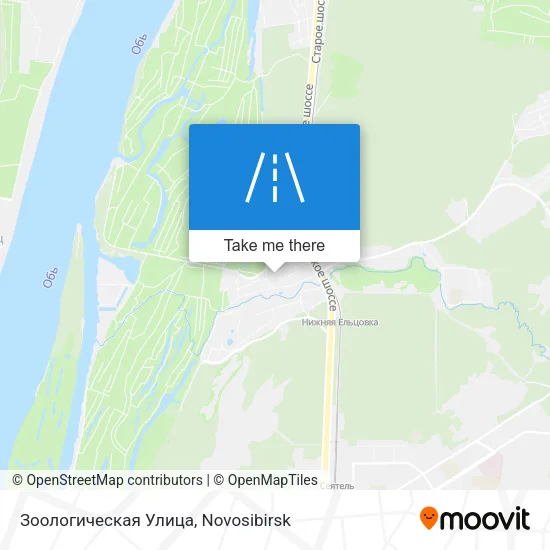 Зоологическая Улица map
