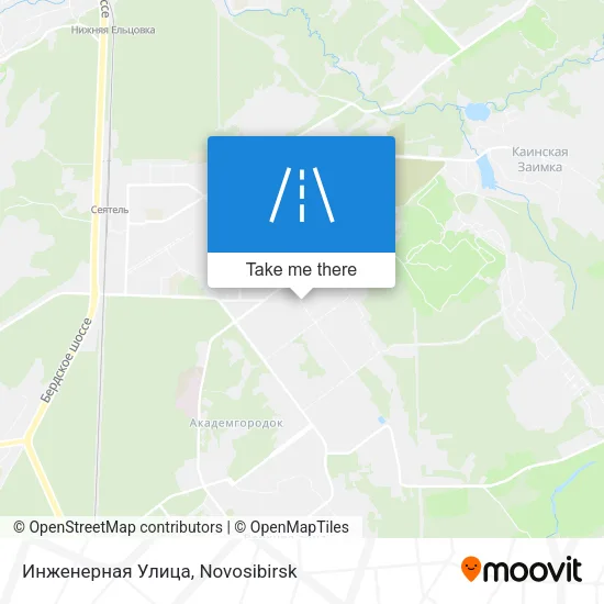 Инженерная Улица map
