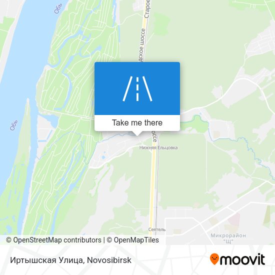 Иртышская Улица map