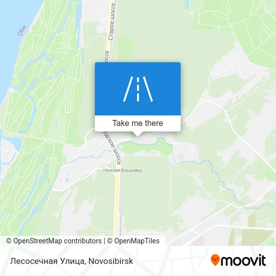 Лесосечная Улица map