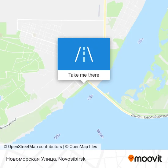 Новоморская Улица map