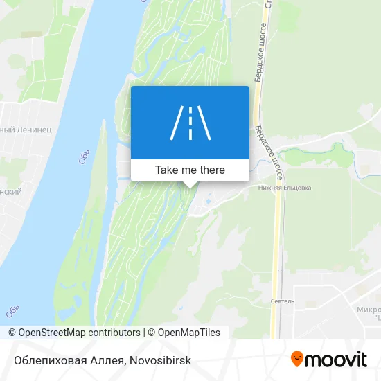 Облепиховая Аллея map