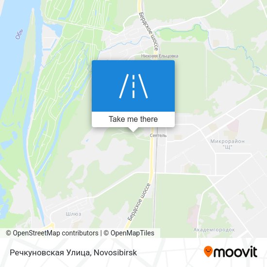 Речкуновская Улица map